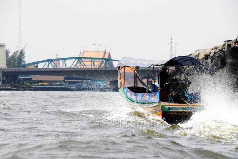 Thonburi Canal Bangkok