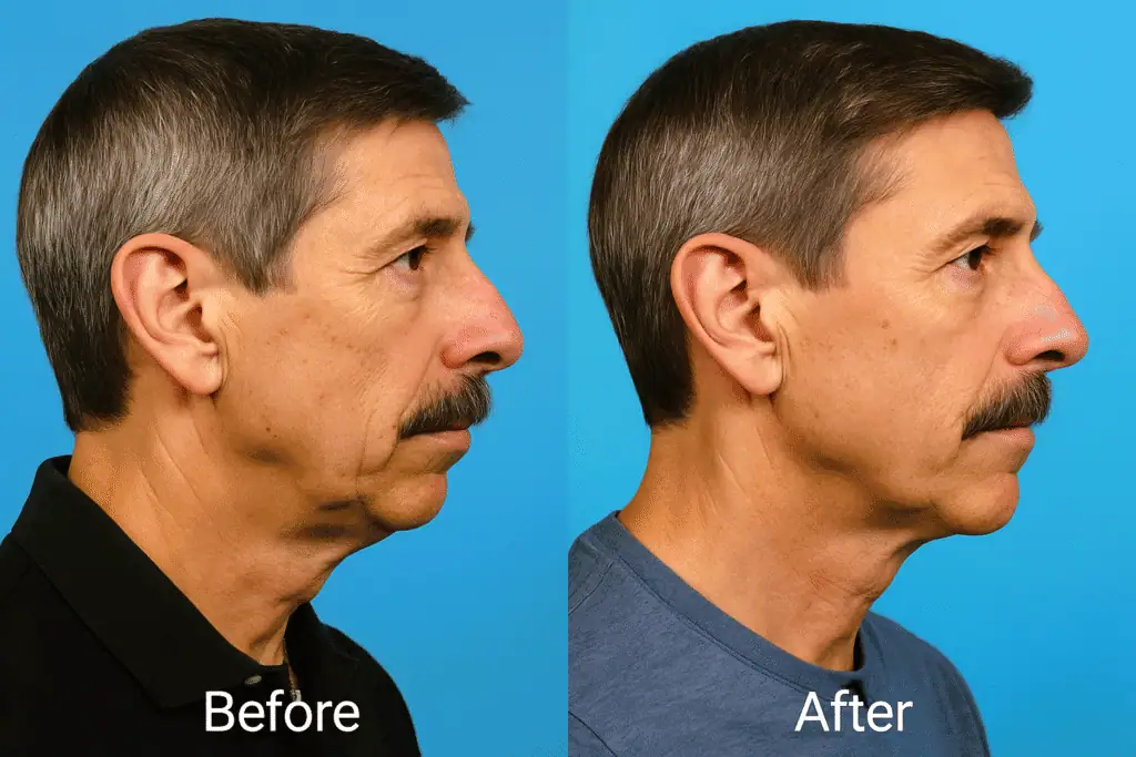 David, 64 – Lower Facelift & Neck Tightening